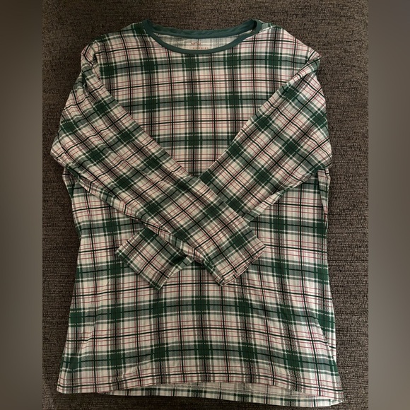 Men’s Little Sleepies Noel Plaid Pajama Shirt - Picture 7 of 7